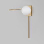 Настенный светильник Fredo 40035/1 латунь