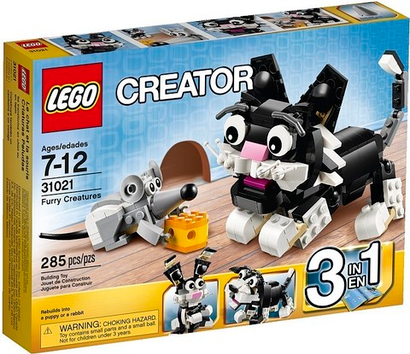 LEGO Creator: Пушистые зверюшки 31021