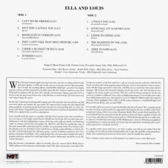 ELLA FITZGERALD & LOUIS ARMSTRONG ELLA AND LOUIS