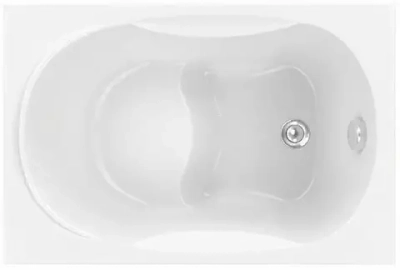 Акриловая ванна Bas Рио 105х70 без слива-перелива