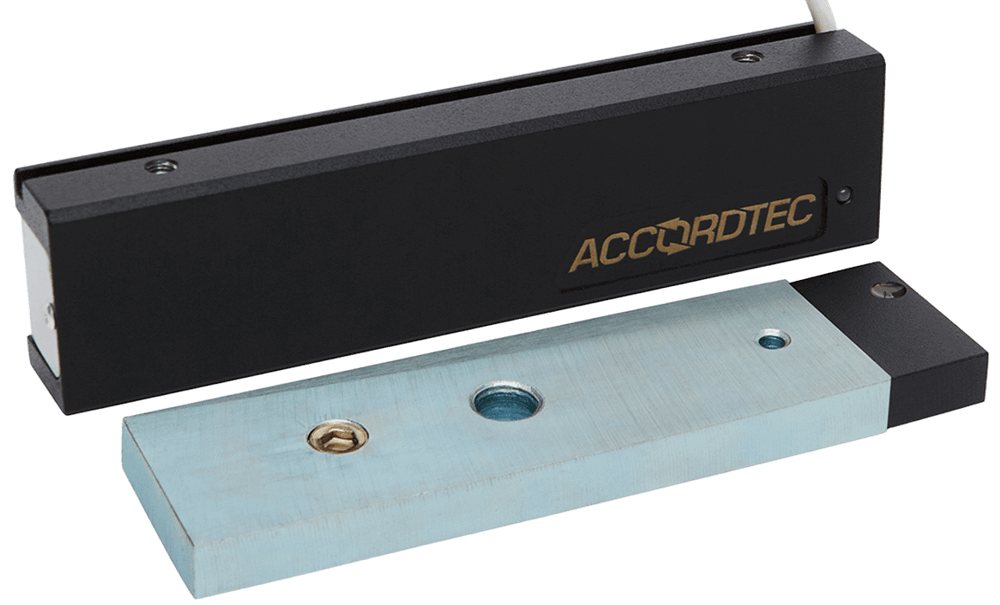 ML-200K-3 Premium Black с планкой Замок электромагнитный AccordTec