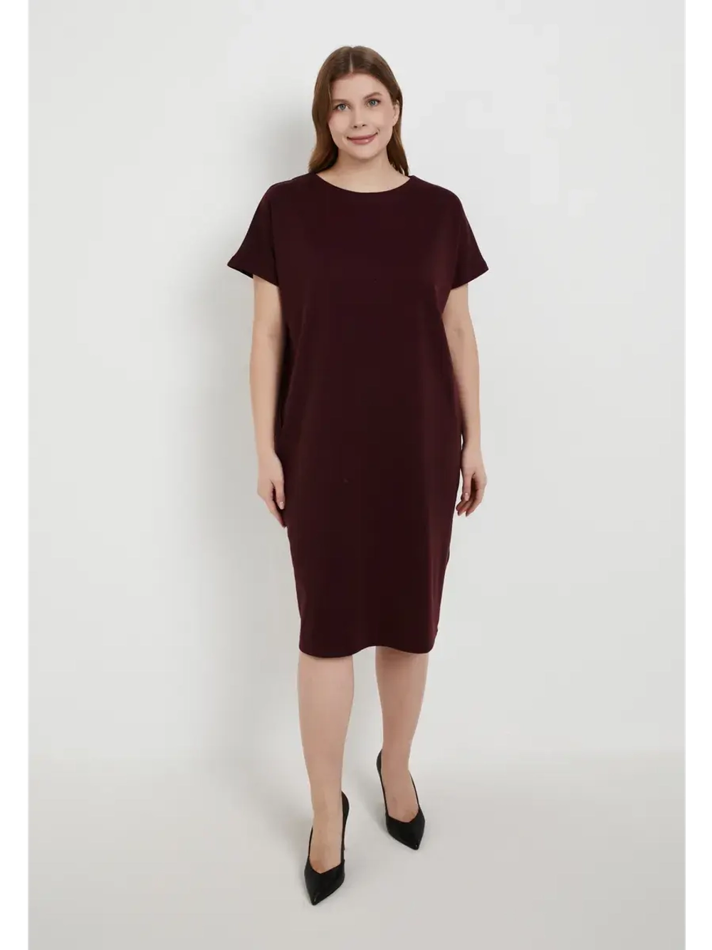 Платье прямое базовое