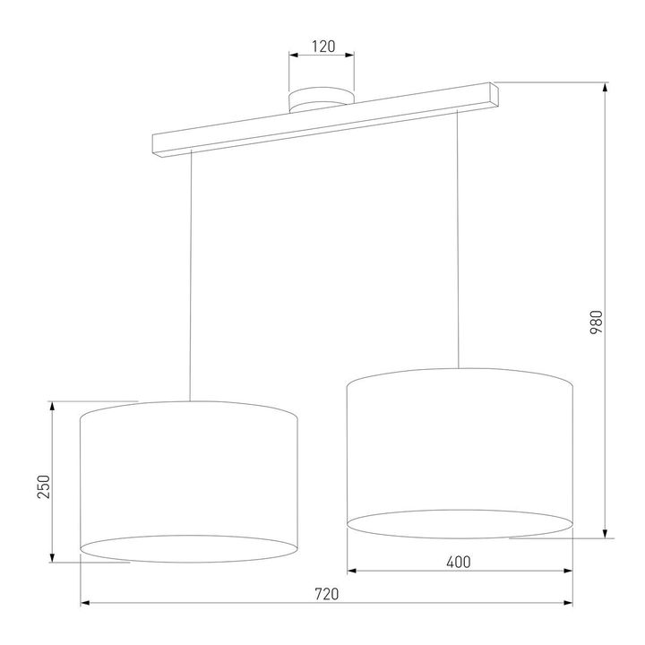 Подвесной светильник TK Lighting 3373 Troy White