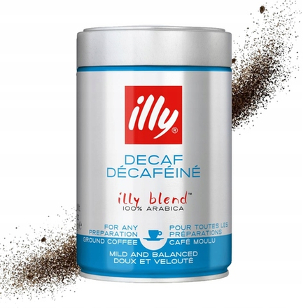 Кофе illy Decaf без кофеина молотый 100 арабика 250 г