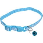 Ошейник с колокольчиком 1*19-32см «Zoo City-Саванна» микс цветов (минивложение 12шт)