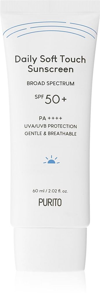 Purito легкий защитный крем для лица SPF 50+ Daily Soft Touch Sunscreen