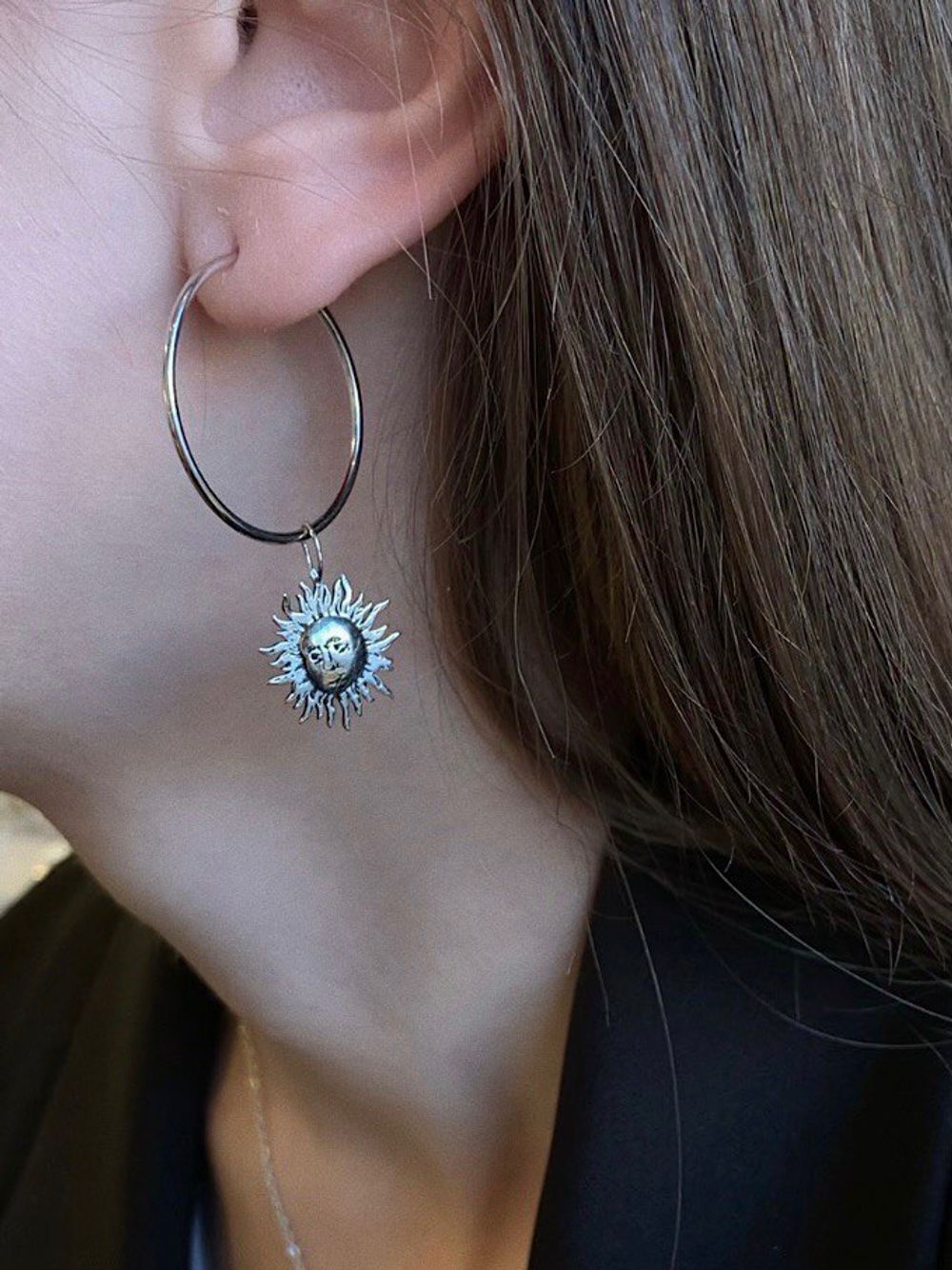 Подвеска Сияй малая родий La Lune