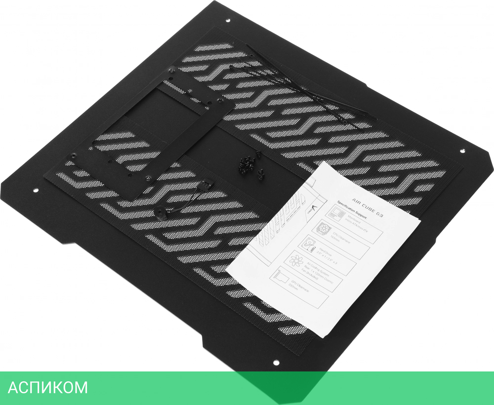 Корпус Formula V Line Air Cube G3 без БП черный