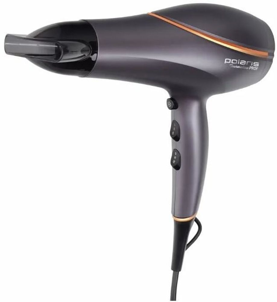 Фен Polaris PHD-2290TI графит/розовое золото