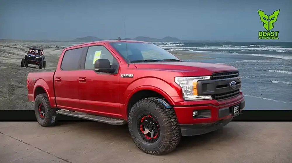 Диск колёсный литой BEAST OFFROAD 9601С R17 8,0 ET0 Matte Black