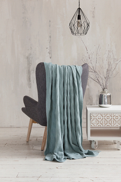 Плед 150х200 Luxberry Lux 61 голубая ель