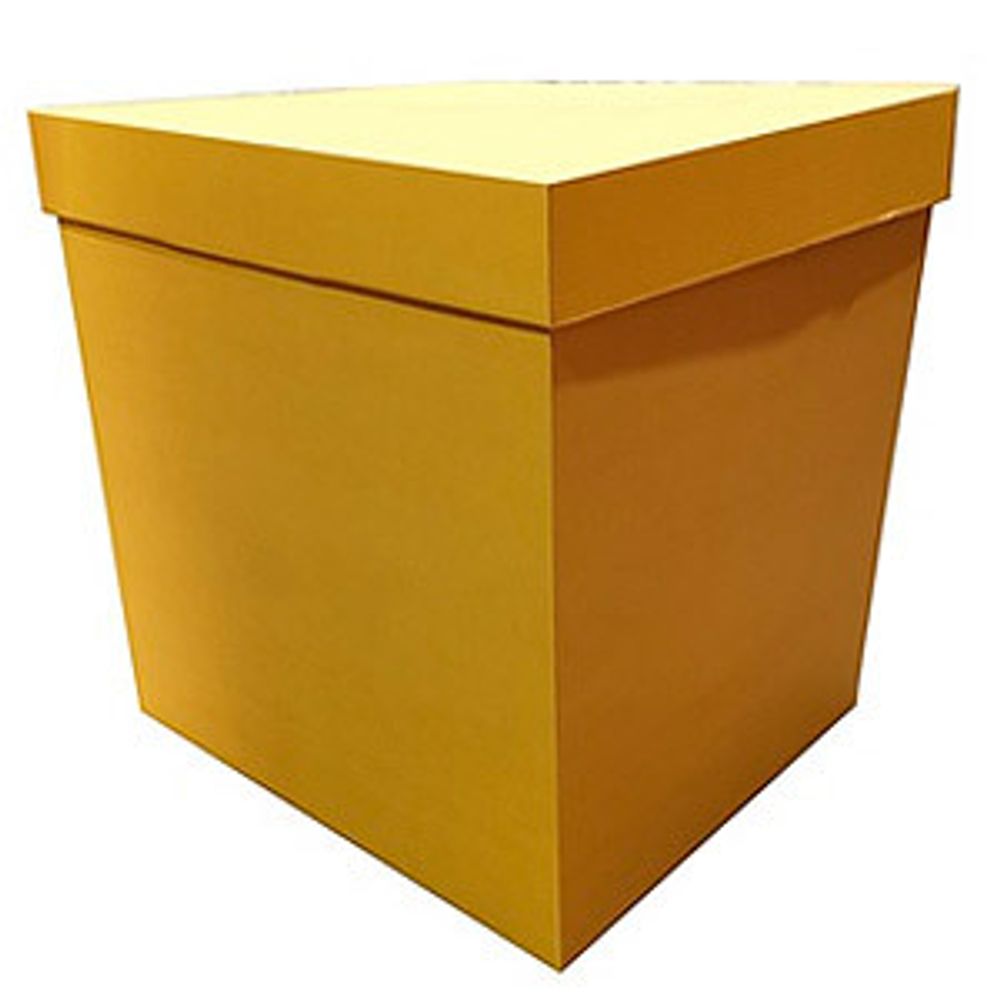 Коробка для шаров (золото). 70см.*70см.*70см.