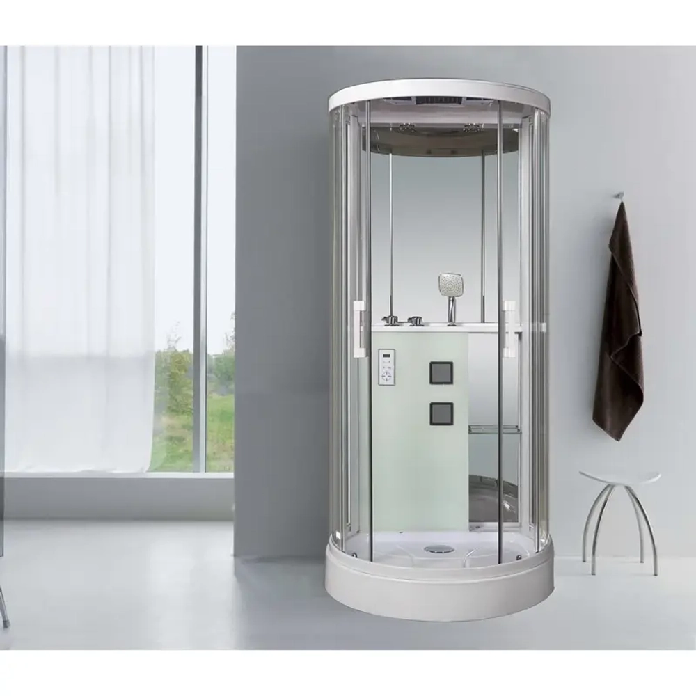 Душевая кабина Grossman Cosmo GR140 (90x100x215) дверь раздвижная,6 мест
