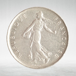 France, 5 Francs 1974 - Signature "O. Roty", VF