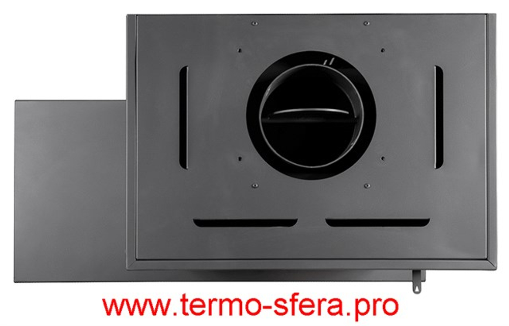 Камин МАДРИД на дровнике Гигант справа подовый