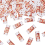 Хлопушка-конфетти «Денежный дождь из рублей», 40 см