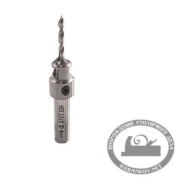 Сверло с зенкующей насадкой, D3.0мм
