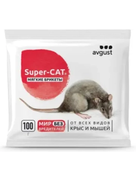 Средство для растений от крыс и мышей Super Cat 100 г