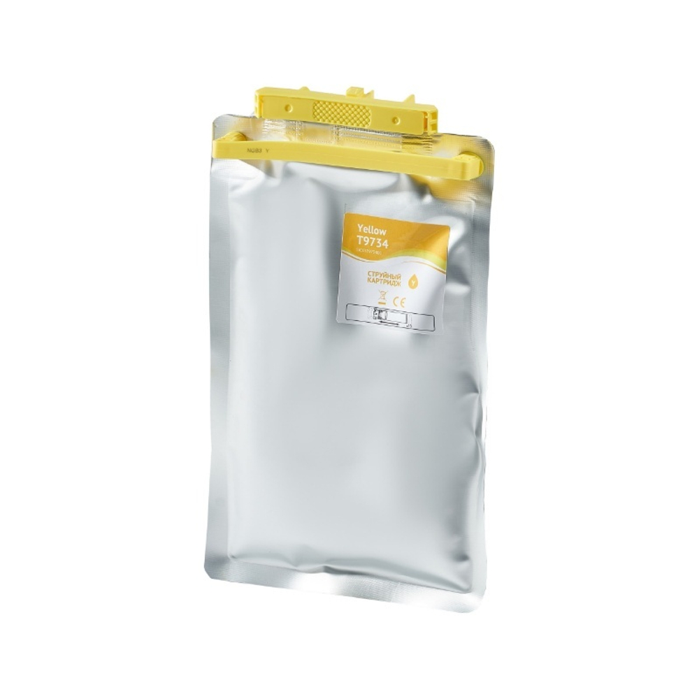C13T973400 (T9734 Y) контейнер с чернилами Sakura для Epson, желтый , 22000 к.