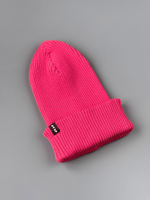 Шапка вязаная весенняя/осенняя МУЛА (Фуксия)