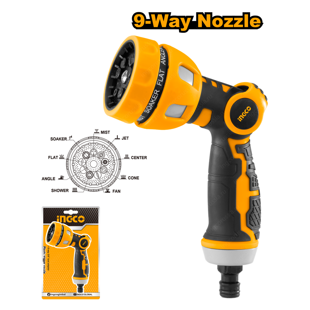 Ороситель пистолетного типа INGCO HWSG6091