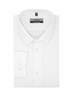 Сорочка GREG (Германия) 100/238/WH/SZR STRETCH_V "Однотон с рельефами."