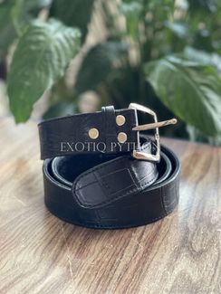 Ремень из кожи крокодила AC-82