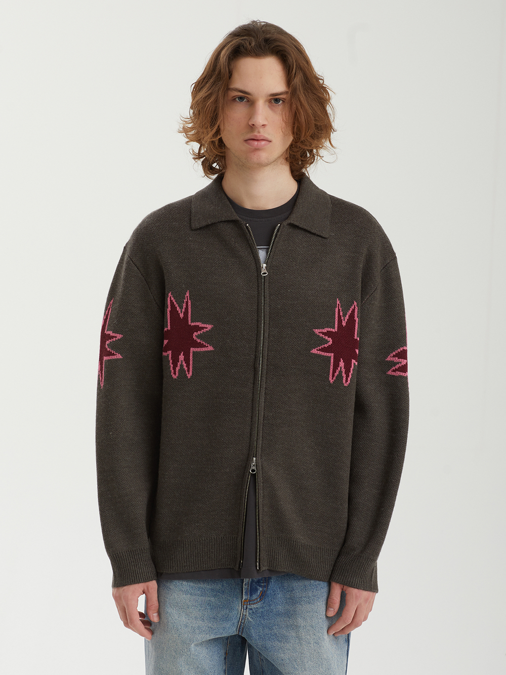 Мужской Свитер-поло Kiki Zip