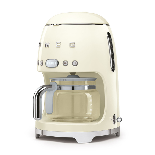 Кофеварка капельная Smeg Стиль 50-х годов кремовая