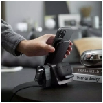 Беспроводное зарядное устройство Pitaka MagEZ Slider 3в1+MagSafe black