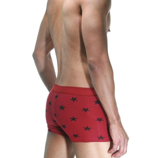 Трусы мужские боксеры бордовые с принтом DARKZONE DZN2637