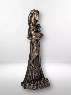 Коллекционная алтарная фигурка статуэтка славянская Богиня Жива оберег для дома