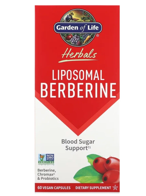 Herbals Липосомальный берберин 60 растительных капсул