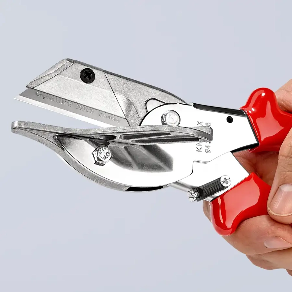 Ножницы угловые для пластмассовых и резиновых профилей 215 мм Knipex 94 35 215