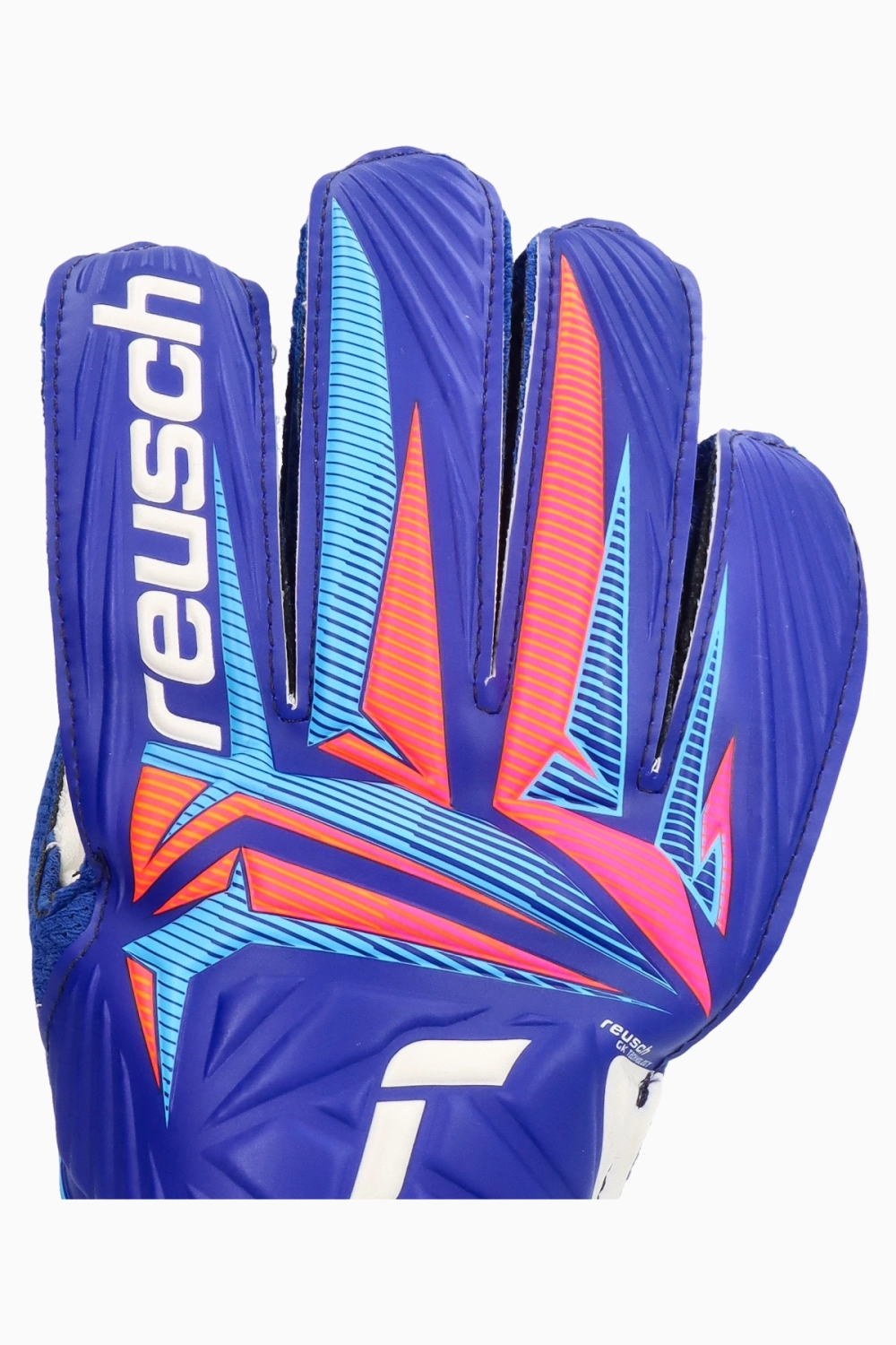 Вратарские перчатки Reusch Attrakt Solid - синий