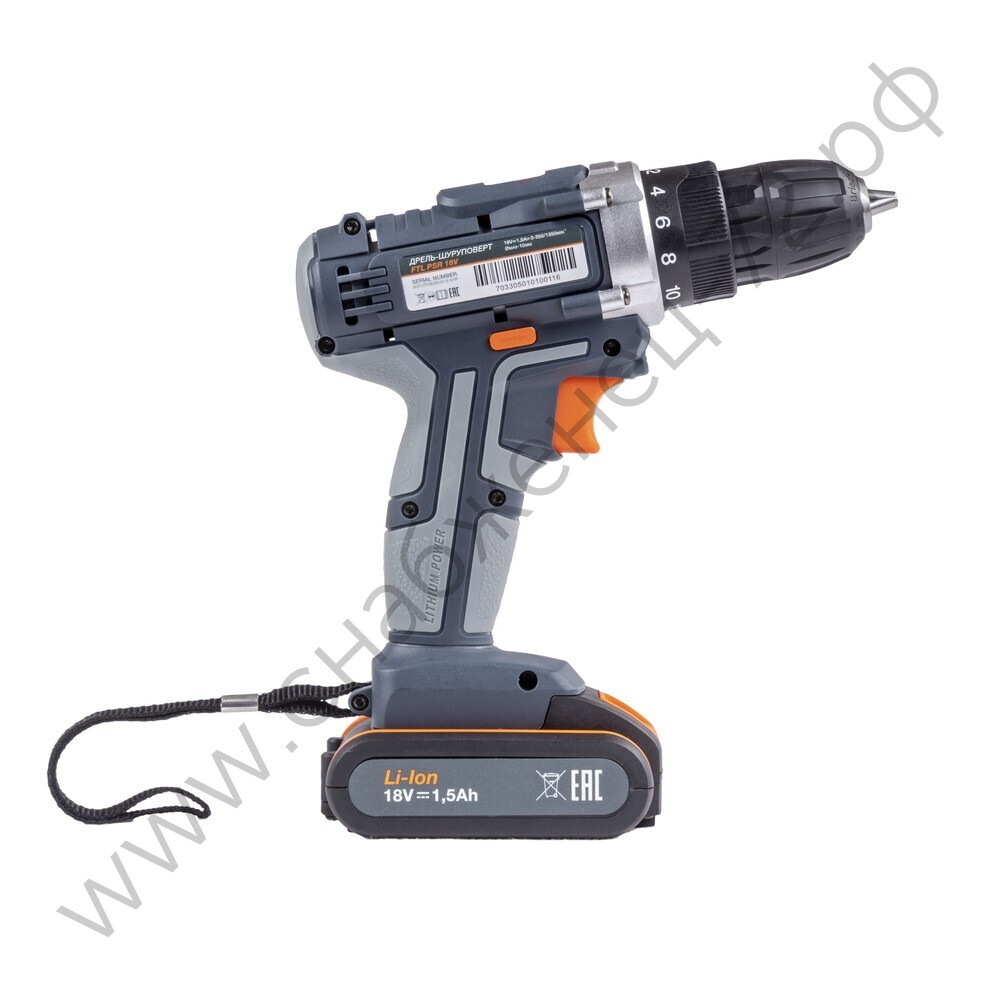 Аккумуляторная дрель-шуруповерт FTL PSR 18V