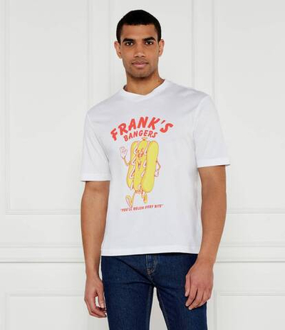 Футболка Nugotacos Hugo Blue - белый(50532123)