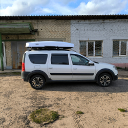 Автобокс Way-box Shuttle 650 на Lada Largus