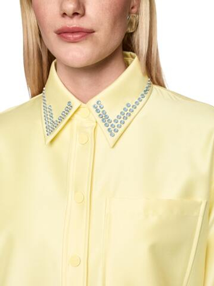 Marc Cain Куртка-рубашка декорированная заклепками