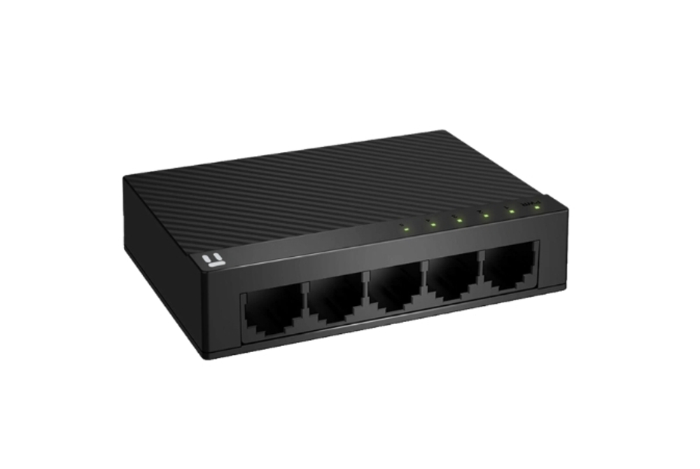 Неуправляемый коммутатор netis ST3105С, 5-портовый, 100 Мбит/с