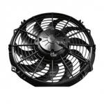 Электровентилятор 12 В, 280 мм, 100 Вт, тип В-на радиатора/нагнетание, 950 м3/час