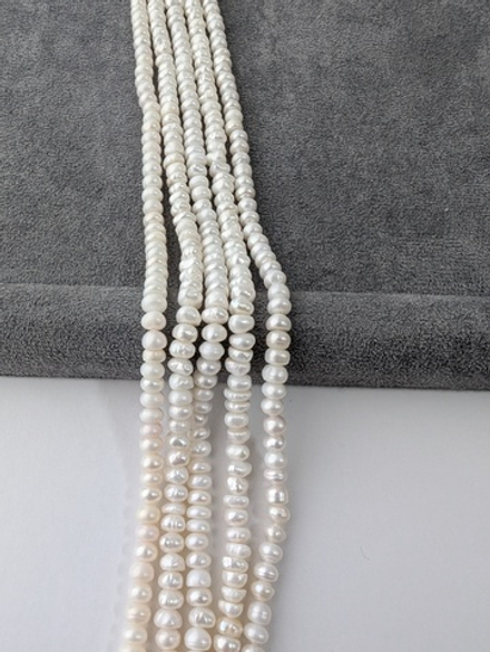 Жемчуг натуральный кукуруза 4.9*3.5