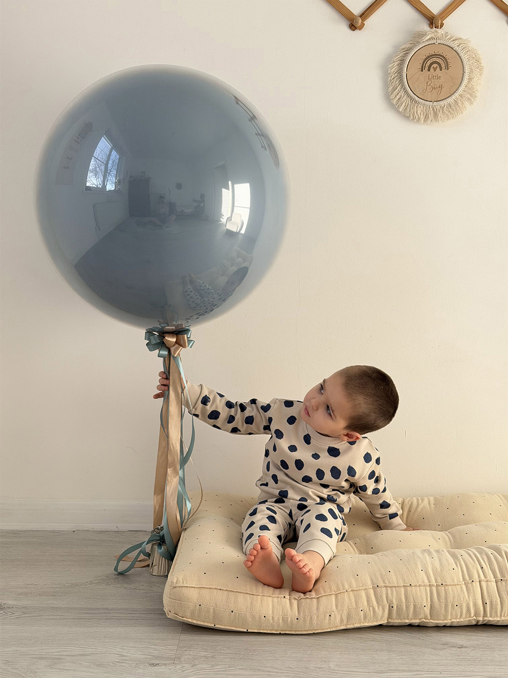 Утеплённый комплект Mjölk Горошки