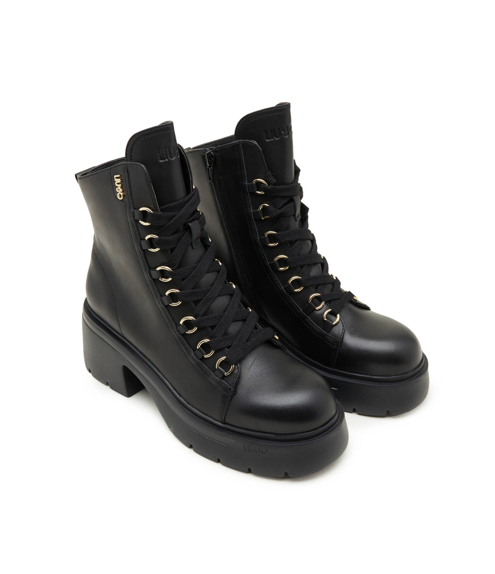 Кожаные ботильоны carrie Liu Jo - черный(SF3053 P0102)