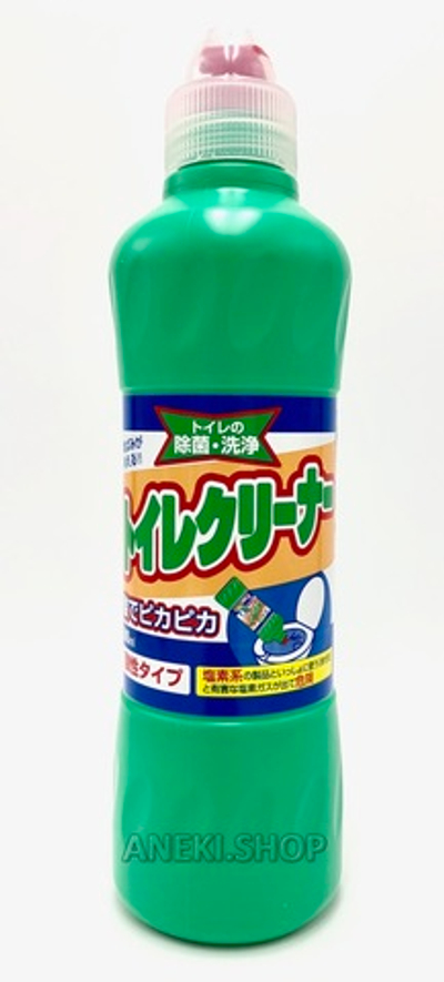 Средство чистящее для унитаза с соляной кислотой антибактериальное 500 мл Mitsuei