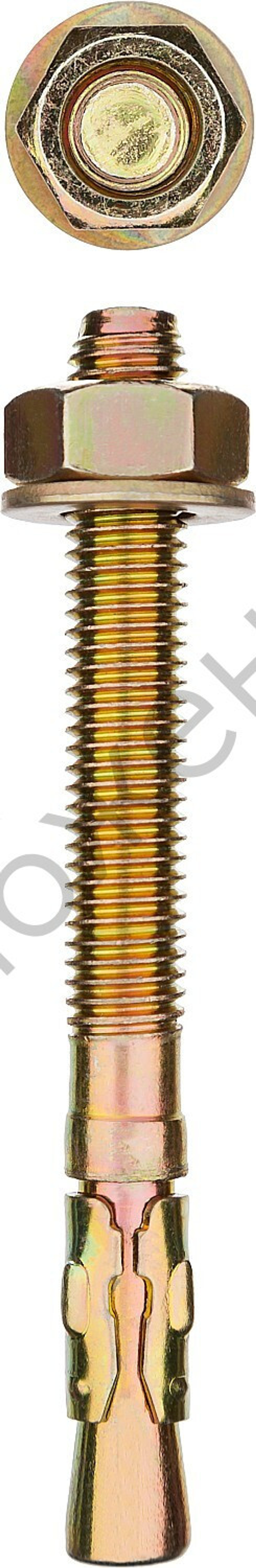 ЗУБР М12 х 115 мм, клиновой анкер, 25 шт (302032-12-115)