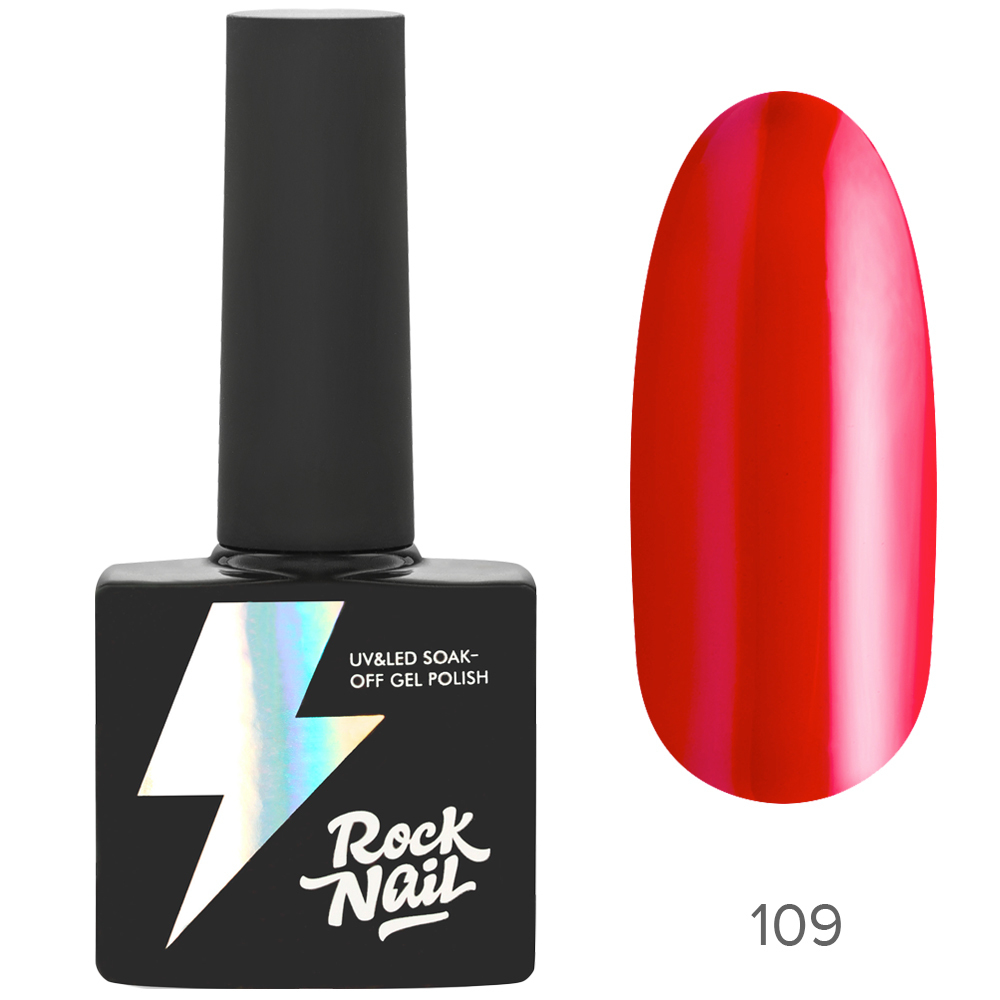 Гель-лак RockNail Basic 109 Cola, 10мл.