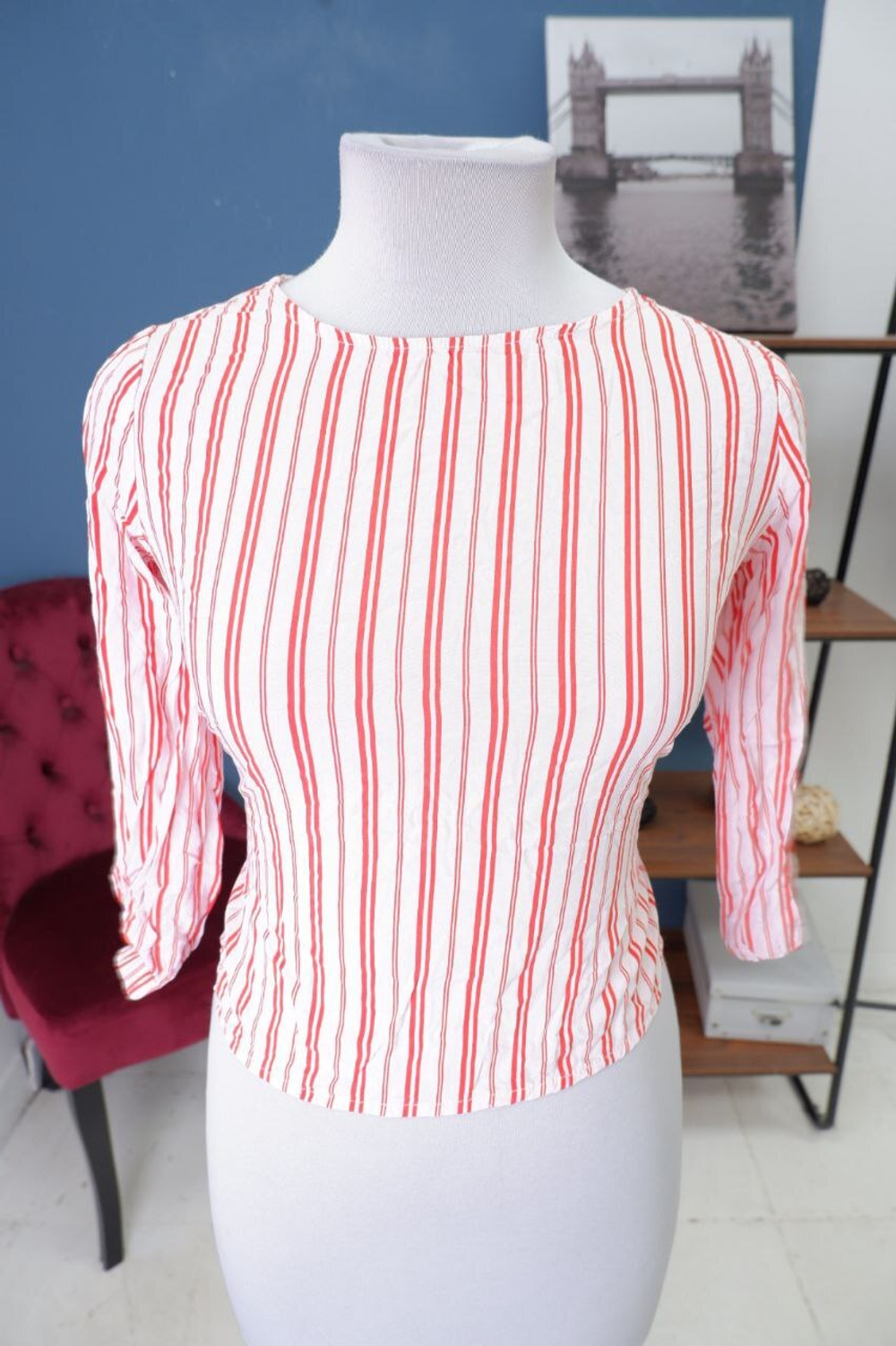 Блузка Sinsay из вискозы 44 размер