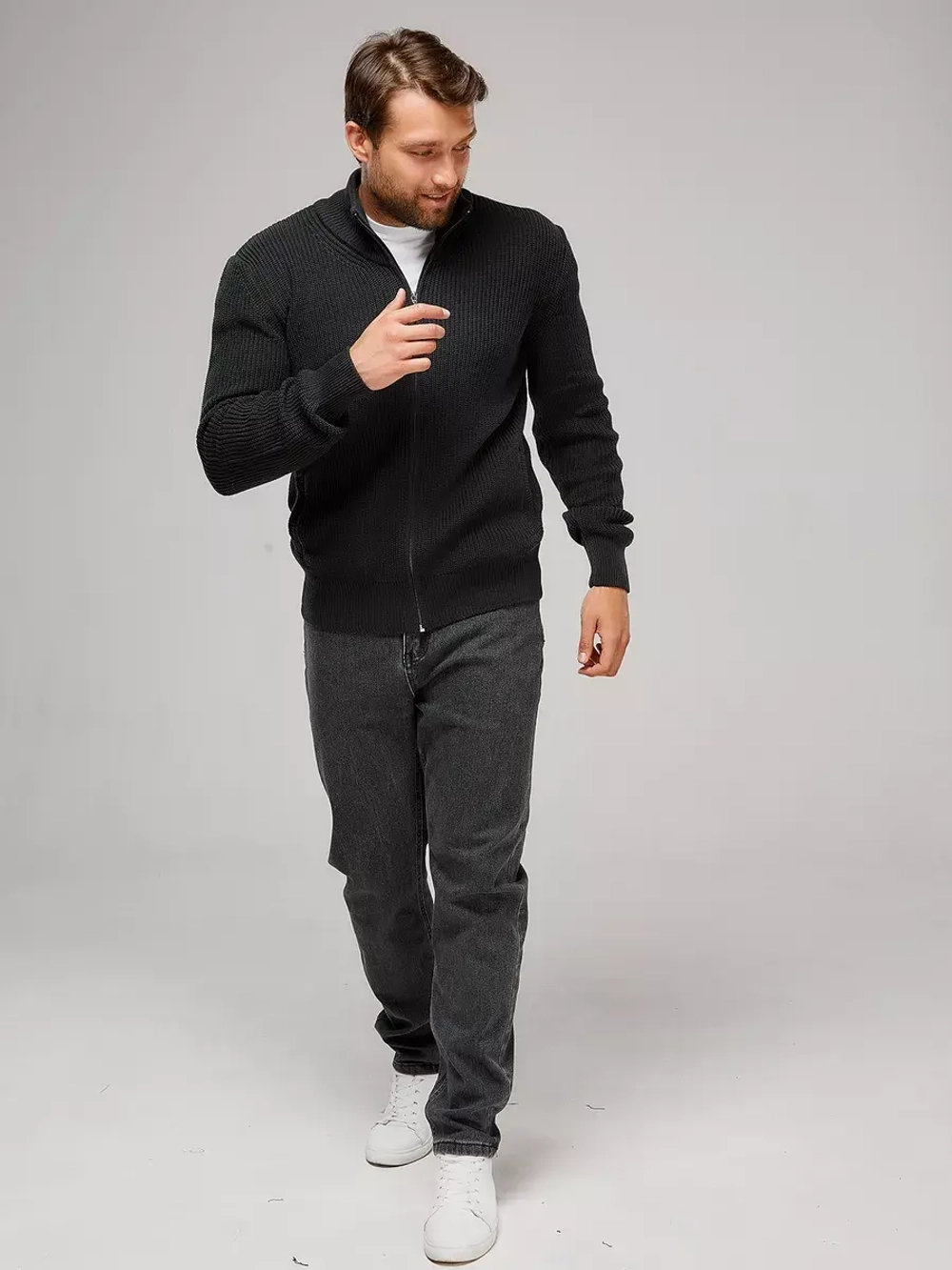 Кардиган с карманами