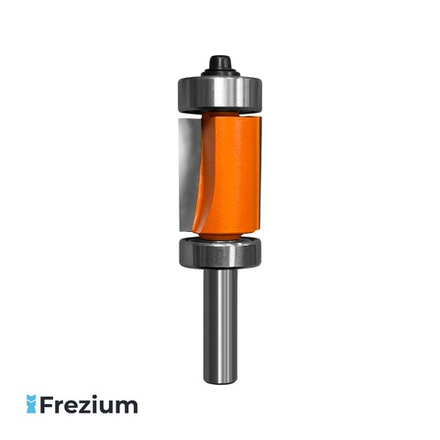 Обгонная фреза по дереву с верхним и нижним подшипником "CMT Orange Tools" (19x8x25.4; 906.191.11)